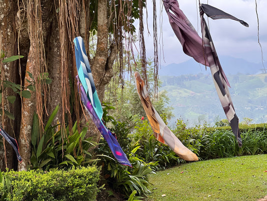 silk scarf MY HEART IS YOURS