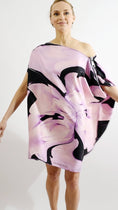 Load image into Gallery viewer, "Broken Flowers" Silk Tunic only one left!