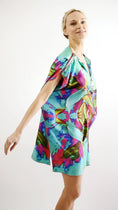 Load image into Gallery viewer, "Flamboyant" Silk Tunic one size