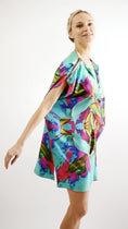 Load image into Gallery viewer, "Flamboyant" Silk Tunic one size
