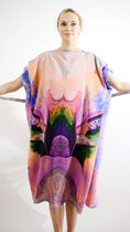 Load image into Gallery viewer, "Phantom de Paradis" Silk Tunic
