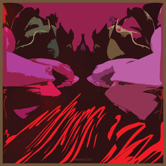 “Music“ Silk Scarf