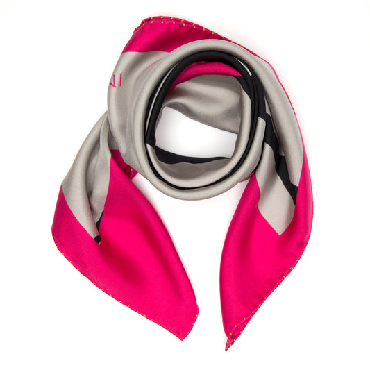 "Chaplin" Silk Scarf