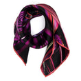 Load image into Gallery viewer, "Lily Art Deco" Silk Scarf
