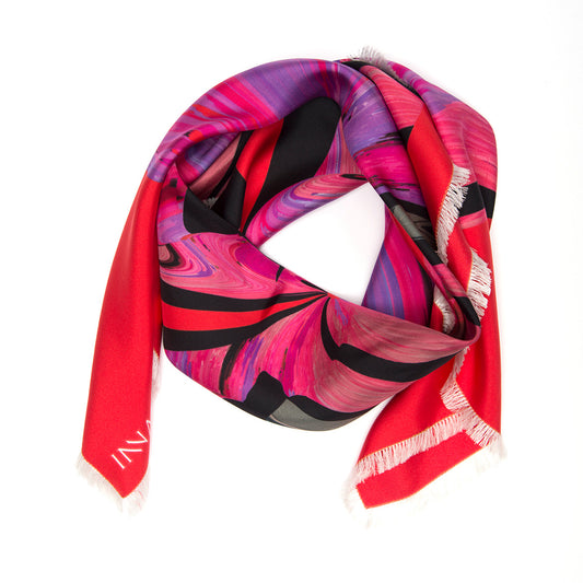 “Mrs Strange” Silk Scarf