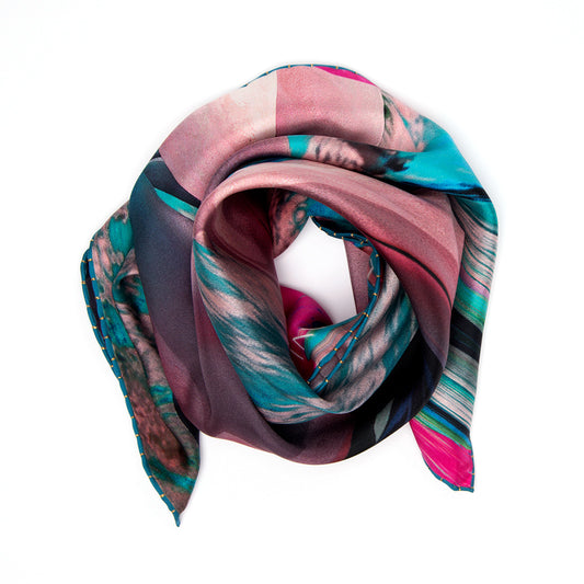 “Spring“ Silk Scarf