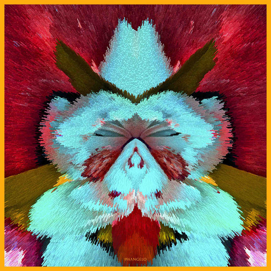 Silk Scarf Three Monkeys