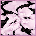 Load image into Gallery viewer, "Broken flowers" 100% Silk Scarf, limited edition, made in Italy
