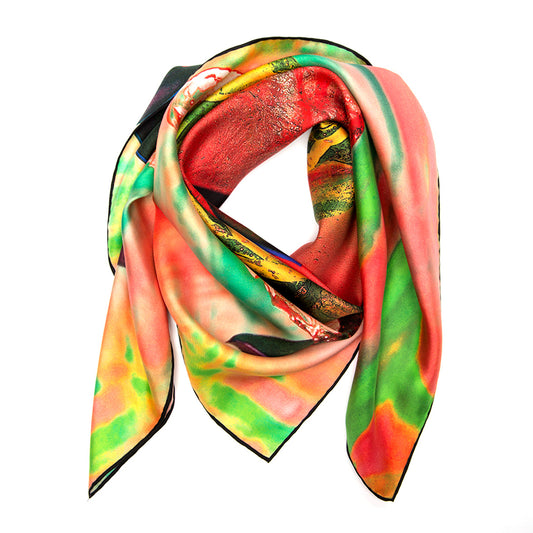 Silk Scarf "Arsenic"