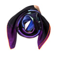 Load image into Gallery viewer, “Purple Rain“ Silk Scarf
