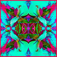 Load image into Gallery viewer, “Flamboyant“ Silk Scarf
