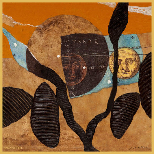 "Umbra Terra" Silk Scarf by Richard Texier